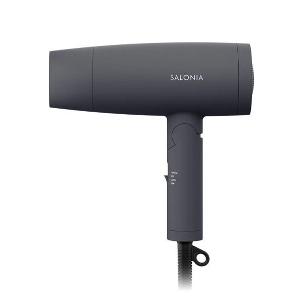 Other - ドライヤー SALONIA サロニア SL-013-GR グレー スピーディーイオンドライヤー シンプル おしゃれ 大風量 マイナスイオン 時短 速乾 軽量 コンパクト 折りたたみ 持ち運び SL013GR 新生活 母の日 クリスマス プレゼント ギフト