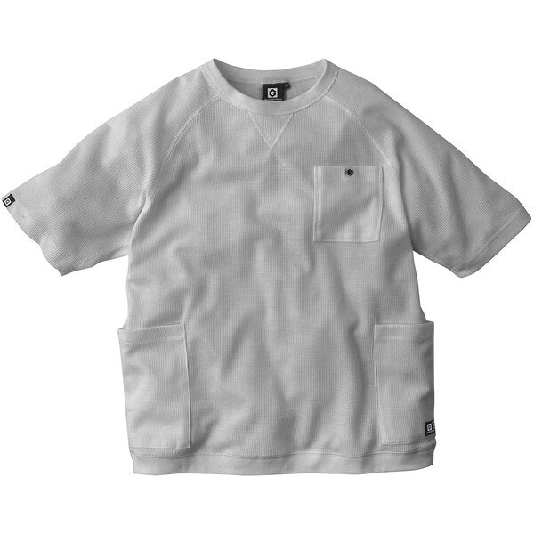 G-437 グレー S コーコス [5ポケット 半袖Tシャツ]