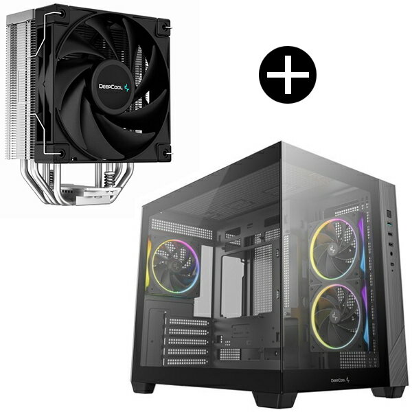 DEEPCOOL R-AK400-BKNNMN-G-1 サイドフロー�