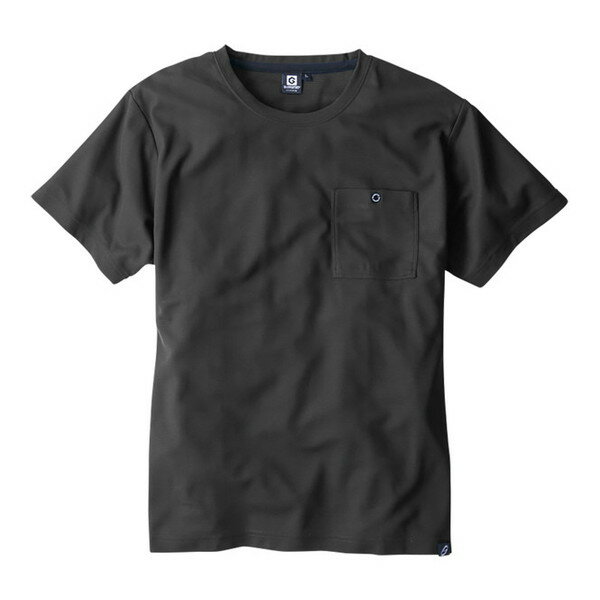 G-737 ブラック 3L コーコス ニオイクリア [消臭半袖Tシャツ]