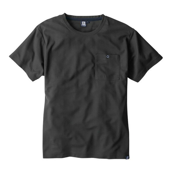 G-737 ブラック 5L コーコス ニオイクリア [消臭半袖Tシャツ]