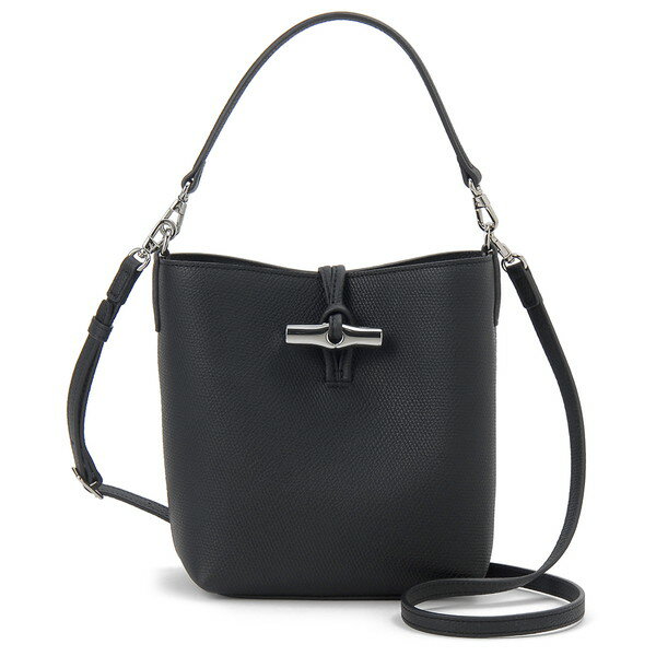 LONGCHAMP ロンシャン ハンドバッグ ショルダーバッグ ノワール ブラック 黒 レディース ル ロゾ XSサイズ 10314 HFP 001 LE ROSEAU XS NOIR シンプル ブランド 通勤 通学 おしゃれ 誕生日 新生活 クリスマス ギフト プレゼント 
