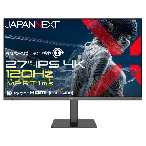 JN-Ei27G120U2-HSP JAPANNEXT [27型 4K UHD 液晶ディスプレイ]