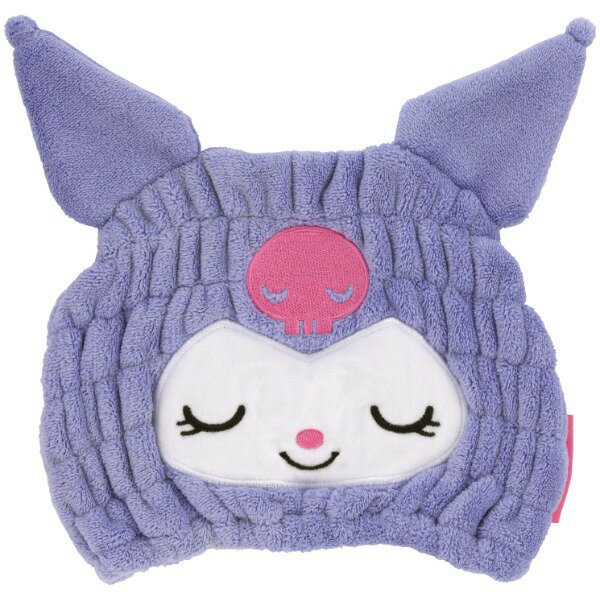 TOC11 クロミ ねむねむ スケーター 吸水速乾 タオルキャップ ヘアドライ タオル サ...