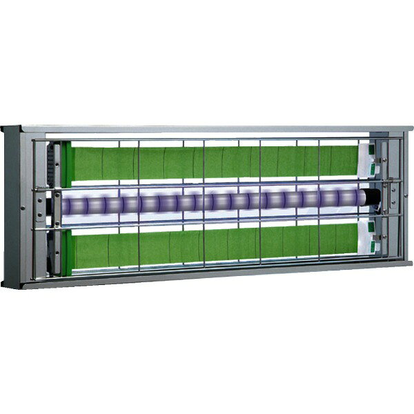 商品説明★ 特長MPX-2000のLEDタイプです。定格寿命30000時間。蛍光灯の6倍の長寿命なのでランプ交換の手間を省けます。誘虫性の高い高出力UV-LEDを使用しています。捕虫器用蛍光灯20W形と同等の捕獲力です。ランプ寿命が長いので交換によるゴミが減ります。廃棄物処理費用の削減にもつながります。日亜化学工業製の紫外線LEDを採用、国産で安心の高品質です。直管形LED捕虫器MP-L2000シリーズの標準タイプです。★ 用途捕虫に。[注意]※ 屋外では使用不可です。スペック* 有効面積([[M2]])：100* 電源(V)：単相100* 消費電力(W)：16* 誘引方法：粘着方式* 捕虫方法：S-20* 適合捕虫紙：690* 幅(mm)：75* 奥行(mm)：230* 電源コード長さ(m)：2* 誘引タイプ：片面* 目隠し：表：なし 裏：なし* タイプ：50/60* 標準消費電力料金：30000H* 原産国：日本[材質/仕上]* ステンレス[セット内容/付属品]* 捕虫テープ(S-20)5個* 吊下げ用クサリセット