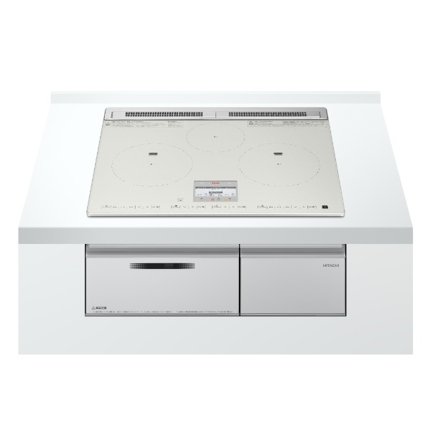 商品説明★ まるごと拭けるフラット庫内。サッと拭けて、お手入れラクラク。★ ラク旨グリル。深皿が魚・肉の油跳ねをガードし庫内が汚れにくい。★ フルドット液晶・ワンタッチ火力ボタン。調理状況が一目でわかる表示、火力をワンタッチで切り替えできる操作部。★ 連携調理・おまかせIH。調理の時短、省手間につながる便利機能。★ 温度低減ドア。グリル使用時のドア表面温度上を抑制。スペック* 設置タイプ：ビルトイン* ヒーター：3口* ロースター：両面* 火力…・左：3.2kW・右：3.2kW・中央：1.6kW* 火力調整…・左右IH：9段階・中央IH：7段階* 電源：単相200V* 電気容量：30A* 消費電力：5.8kW* トッププレート幅：60cm* 寸法：幅600×高さ232×奥行546mm* 重量：19kg