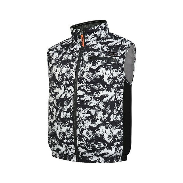 商品説明★ COVELL(コベル)空調冷風服フルセットCOVELL(コベル)空調冷風服のベスト、30Vバッテリー、ファンのセットです。★ 熱中症対策に。屋外での現場作業に加え、工場や倉庫の屋内作業での仕事着から、キャンプ・釣り・農作業(ガーデニング)・屋外イベント等、趣味にご利用する方にも重宝されています。★ バッテリーについて3.85v、77wh、20000mahの大容量。バッテリーを覆うケースは難燃素材(UL94)を使用しております。約2.8時間の急速充電に対応し、わずかな時間でチャージできます。操作は1ボタンのみで簡単。5段階の出力調整(3.85v、77wh、20000mahの大容量。バッテリーを覆うケースは難燃素材(UL94)を使用しております。約212V/17V/22V/26V/30V)約360gコンパクト設計でバッテリーの重さも気になりません。Type-Cポート搭載で、携帯電話や電子タバコ等の充電も可能。PSE認証済み。★ ファンについて3Dタービンブレード設計の日本製純銅ブラシレスモーターを採用。30V超高出力のバッテリーとの組み合わせで、爽快感が上昇し、高い作業効率!ファンの風を遮ることなく、毎秒の外気を取りこむ高性能ファン。(風量最大秒速95L)耐摩耗に優れた金属軸を使っていますので長寿命です。風量はメーカー基準で測定した結果です。ご使用時の目安としてお使いください。5段階の調整ができますのでお好みの風量でお過ごしいただけます。ファンカバーは取り外せるので、塵埃を簡単に清掃できます。水拭き可能。粉塵の多い環境でも安心して使用できます。ファンの内径は9cmとなりサイズの合うものであれば他社のウェアでも取り付けが可能です。★ 空調冷風服について生地に航空用チタンシルバーコーティングを採用することで、有害な紫外線から保護(UPF50+日焼け止め)し、直射日光を防ぎ、爽快感が50%向上し、快適な感触をもたらし、圧倒的な涼しさを実現します。お手持ちのファン付き作業服の性能を最大限に発揮でき、屋外作業を快適に行うことができます。作業中の体温上昇を抑制する効果があります。特許取得済みの風量調整口があり、ボタンで簡単に取り付けることができます。ボタンを留めることで新たに風の通り道ができ、空気流れる量が増え、涼しさ増大!★ 使用方法空調冷風服のファン取付口にファンを取り付けます。ファンとバッテリーをケーブルで接続します。バッテリーの電源を入れると作動します。※ 使用上の注意・ファンやリチウムイオンバッテリー(以下バッテリー)の中に金属などをさし込まないでください。バッテリーがショートして発熱などの原因となります。・ファンを接続するときは、必ず対応する電圧のバッテリーを使用してください。故障や事故の原因となります。バッテリーが異常に発熱した場合は電源をお切りください。改造したバッテリー(分解して内蔵部品を交換したバッテリーを含む)も使用しないでください。バッテリーの性能や安全性なども損なうおそれがあり、けがや故障、発煙、発火などの原因となります。・ファンご使用の際は専用ファン以外は使用しないでください。・バッテリーの端子部を金属などで接触させないでください。バッテリーを金属と一緒に工具箱や釘袋などに保管しないでください。バッテリーをウェアまたは充電器から取外して保管する場合は、金属物の接触によるショートを防ぐため、ビニール袋に入れてください。バッテリー端子がショートして発火のおそれがあります。・ファンやバッテリーを火のそばや炎天下など高温の場所で充電・使用・保管しないでください。発熱、発火、破裂のおそれがあります。プラスチック部分が変形し故障の原因となります。・落下などにより強い衝撃が加わったり、外装に亀裂や損傷を受けたバッテリーは絶対に使用しないでください。発煙、発火などの原因となります。炎天下の車内等(高温の場所)に放置しないよう、ご注意下さい。・サイズの確認を必ず行ってください。・ご使用前に必ず説明書をお読みください。スペック* 素材：ポリエステル100%・裏チタンコーティング* セット内容：本体×1、バッテリー×1、急速充電器×1、ファン×2、接続ケーブル×1、日本語説明書×1* 保証期間：1年間* 生産国：中国【PSマークの種類】PSE【届出事業者名】G.B.Z株式会社