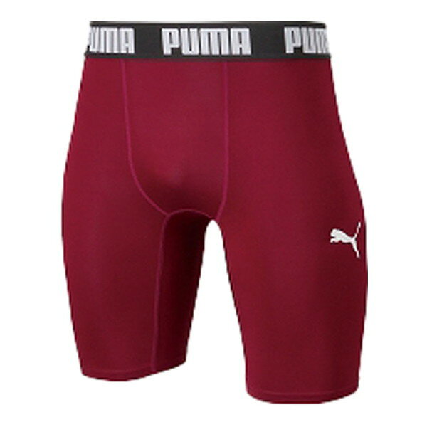 プーマ サッカーウエア 656334 9 コンプレッション ジュニアショートタイツ 140サイズ PUMA コードバン×プーマ ホワイト