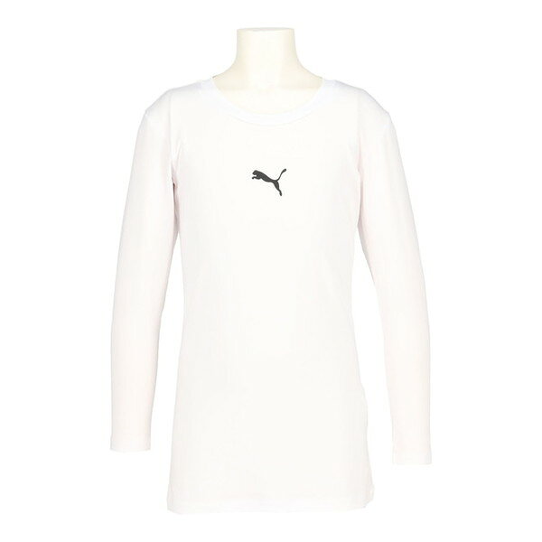 Футбольная обувь PUMA 660769 04 — компрессионная, для юниоров, с длинной шнуровкой, размер 150, белая