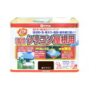 カンペハピオ 油性シリコン屋根用 新ブラウン 7L