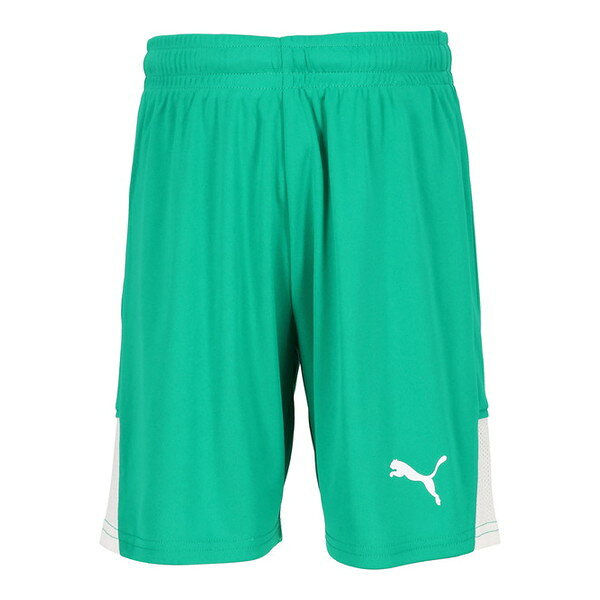 プーマ サッカーウエア 707343 05 TEAMLIGA ショーツ JR 140サイズ PUMA グリーン