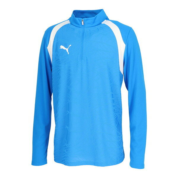 PUMA футбольная олимпийка 660973 02 TEAMFINAL TR 1/4 zip Electro Royal размер XL