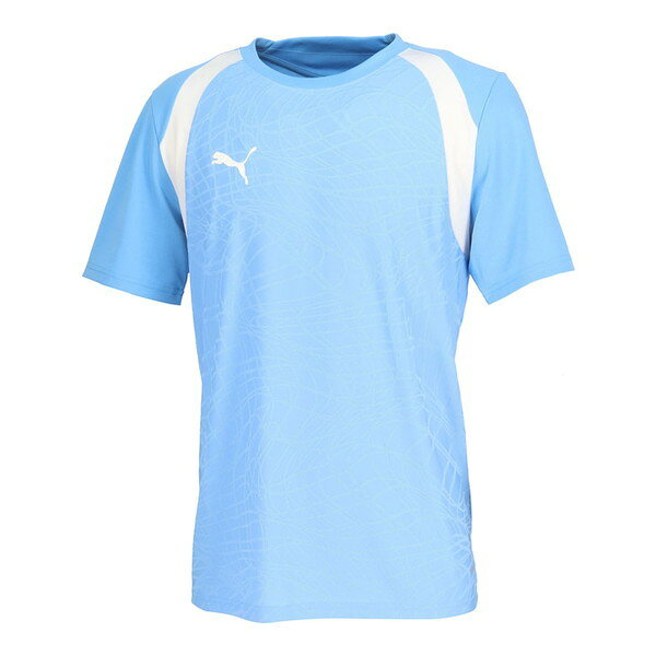 プーマ サッカーウエア 660966 18 TEAMFINAL TR SSシャツ XLサイズ PUMA ブルー