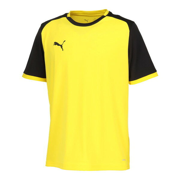 プーマ サッカーウエア 707338 07 TEAMLIGA ゲームシャツ XXLサイズ PUMA イエロー