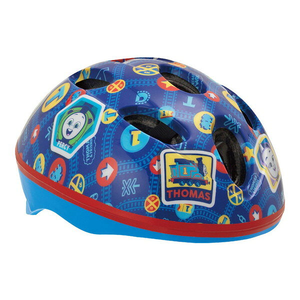 商品説明★ トーマスとなかまたちのかわいいデザインの頭囲の小さなお子様向け自転車用子供ヘルメット。★ お子様の首に負担がかかりにくい軽量設計★ 反射テープが360度ヘルメットに巻かれいるので暗い道も安心★ サイズ調整が簡単な、サイズ調整ダイヤル付き★ 取り外して洗える内装パッドを採用★ 安全製品協会認定 SGマーク付き※返品につきまして・初期不良以外の良品返品はお断りしております。初期不良か否かの判断は、全てメーカー判断とさせていただきます。場合によっては、初期不良にあたらない場合がございます。※商品のデザイン、仕様は余儀なく変更となる場合がございます。スペック* 対象年齢目安：1〜5才くらい* サイズ：44〜50cm* 重量：約230g