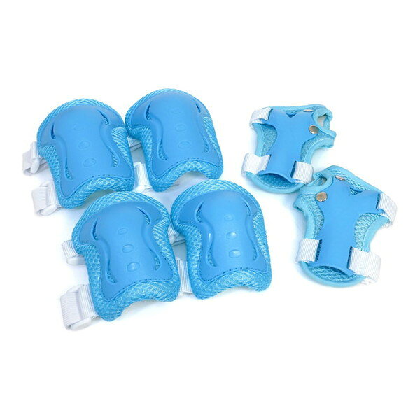 46216 Kidsプロテクターセット Sサイズ 2-4歳用 BL サギサカ ブルー