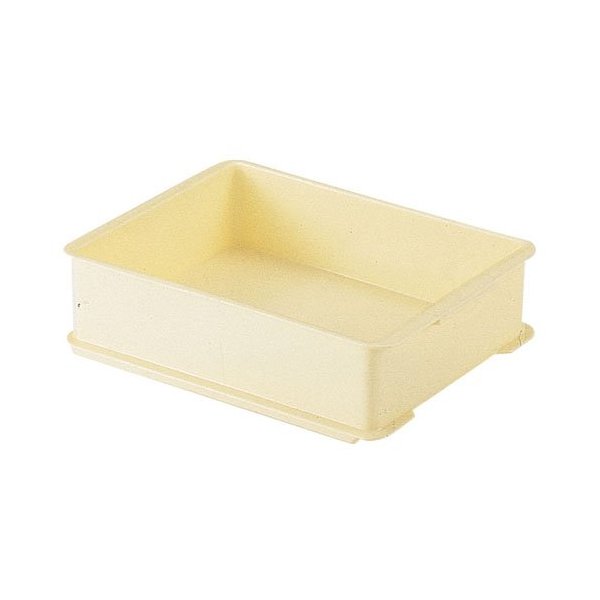 商品説明★ 製菓・製パン・弁当などの保管・運搬に最適です。[用途]・食品用コンテナ。スペック* 容量(L): 8.2* 色: クリーム* 外形寸法(mm)間口: 386* 外形寸法(mm)奥行: 289* 外形寸法(mm)高さ: 99* 有効内寸(mm)間口: 346* 有効内寸(mm)奥行: 261* 有効内寸(mm)高さ: 83* 適合フタ(別売): SKBAN-HAN-F-CL* 水抜き孔無* 原産国: 日本* 質量: 0.5kg[材質/仕上]* ポリプロピレン(PP)
