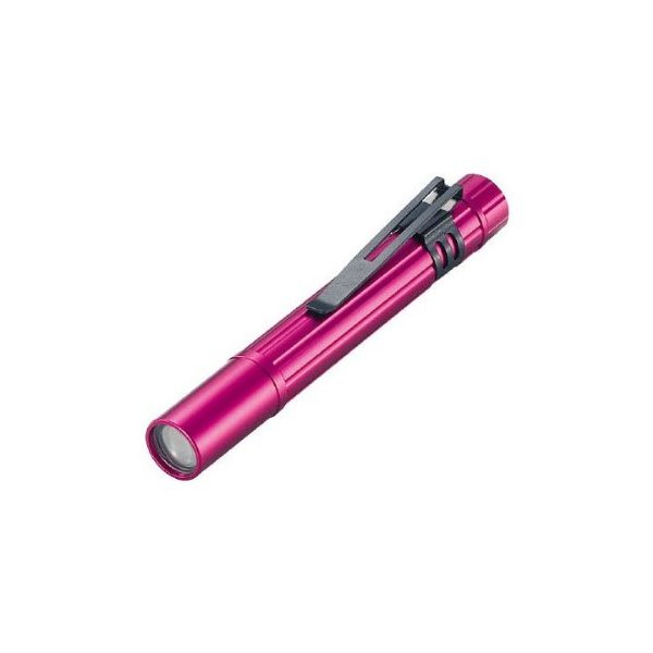 商品説明★ カラフルな6色のペン式で、携帯が便利です。スイッチ部分を軽く押すことで点滅信号を送れます。集光レンズで、光のロスを最小限に抑えます。[注意]・電球交換できません。・LEDは決して直視しないでください。スペック* 明るさ(lm): 10* 外径(mm): 14.5* 全長(mm): 109* 使用電池: 単4形アルカリ乾電池×1個(別売)* 最大点灯時間(h): 15* 保護等級: IPX4* 色: レッド* 保護等級: IPX4* 電源:単4形アルカリ乾電池(1個)別売* アルカリ電池使用時最大点灯時間:約15時間* 保護等級:IPX4* 原産国: 中国* 質量: 23g[材質/仕上]* 本体: アルミ[セット内容/付属品]* ペンクリップ