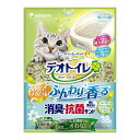 ユニチャーム デオトイレ ふんわり香る消臭・抗菌サンド ナチュラルグリーンの香り 3.8L(4)