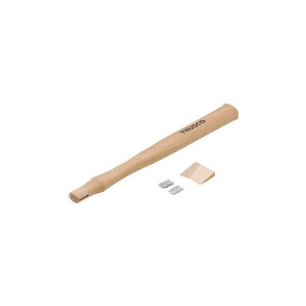 商品説明★ 樫よりも軽くて丈夫で弾力性のあるヒッコリーを使用しています。[注意]・提供不可:chemSHERPA、SDSスペック* 全長(mm): 450* 頭部高さ(mm): 18.5* 品名: 片手ハンマー用木柄* 頭部幅(mm): 29.5* 適合ハンマー呼称(ポンド): #3* 適合機種: TKH-30* 適合ハンマー呼称(g): 1300* 原産国: 中国* 質量: 314g[材質/仕上]* ヒッコリー[セット内容/付属品]* くさび:TKH-02K〜10K(1個) TKH-15K〜30K(2個)
