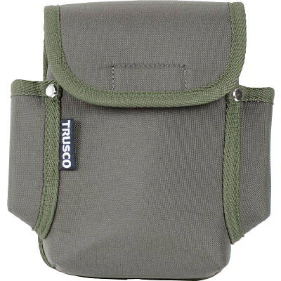 TRUSCO TWPH02OD 腰袋 二段フタ付 オリーブドラブ メーカー直送