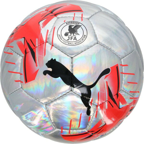 商品説明★ ユニセックス プーマ ウルトラ グラフィック サッカーボール HSが登場。★ TPUとポリエステルを含む多層構造が安定した弾道としっかりとした反発力を実現し、ハンドステッチならではの心地よいフィーリングが特徴です。★ 光沢仕上げのオーロラカラーとダイナミックなULTRAグラフィックがピッチで鮮やかに映えるデザインです。★ 存在感のあるPUMAキャットロゴ入りで、空気注入式によりコンディション調整も簡単。★ トレーニングにもレクリエーションにも活躍する、幅広いプレーヤーに頼れる万能アイテムです。スペック* 材質：合成ゴム68%、フォーム16%、TPU7%、ポリエステル7%、その他2%* その他：：JFA検定球、32パネル、ハンドステッチ* 原産国：パキスタン