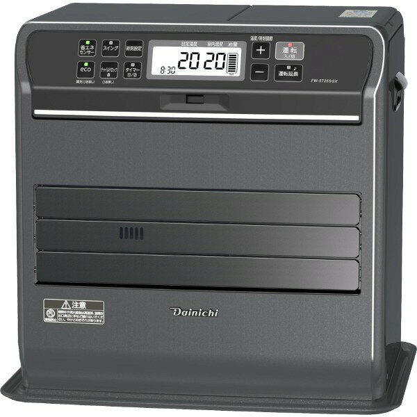 商品説明★ [快温]快温トリプルフラップ2枚の固定ルーバと3枚の動くフラップが、お部屋全体ムラを少なく遠くまで暖めます。★ [速暖]スピード着火&オートターボEX運転保温をしていない状態から、わずか35秒で着火。さらに室温が15℃以下の場合、燃焼開始後に自動で最大火力を10〜15%アップするオートターボEX運転で、冷え切ったお部屋をすばやく暖めます。※1★ [消臭]秒速消臭システムプレミアムニオイの原因である気化ガスをピシャリと止め、従来よりもバーナの高温時間を長くすることで燃え残ったガスをしっかりと燃やしきります。消火時のニオイ約40%減(特許技術)。※2★ かんたんフィルタークリーナー背面のフィルターにほこりが溜まると、ムダな灯油を消費してしまいます。かんたんフィルタークリーナーならフィルターを引き上げるだけでほこりが取れるからお手入れがとってもかんたん。楽にお掃除できて灯油を節約。★ Wエコプラスで省エネ暖房設定温度プラス2℃で自動消火、マイナス1℃で自動点火を行うecoおまかせモードプラス機能と、人の動きがないと自動で運転が切り換わる省エネセンサー付き。★ 給油作業もラクラク18Lポリタンクぴったり2回分の大容量9Lタンク、ワンタッチで簡単に開け閉めできるワンタッチ汚れんキャップ、持ち運びに便利なタンクWとって、残油量がひと目で分かる8段階油量モニターを搭載。※1 使用環境や使用状況等により異なる場合があります。※2 温風吹出口近傍でX管にて弱燃焼から消火した時の炭化水素濃度を測定。秒速消臭システムプレミアム搭載機種(FW-4725SGX)とパワフル秒速消臭システム搭載機種(FW-4725LS)を比較した場合。スペック* 本体サイズ(幅×高さ×奥行)mm：476×445×413* 本体重量(kg)：13.8kg* 適用畳数(木造)：木造15畳まで* 適用畳数(鉄筋)：コンクリート20畳まで* スピード点火機能：保温なしの40秒着火* 給油表示(給油予告)：8段階油量モニター* 省エネ機能：ecoおまかせモードプラス(一時消火機能あり)、省エネセンサー* 燃焼継続時間：(大火力)16.2時間〜(小火力)75.0時間* 石油暖房能力：(大火力)5.70kW 〜 (小火力)1.23kW* 消費電力：大火力:191W、小火力:80W、点火時:410W* 運転音：(最大)41dB 〜 (最小)25dB* 給油タンク容量：9.0L* 消臭機能：秒速消臭システムプレミアム* 安全機能：不完全燃焼防止装置、対震自動消火装置、停電安全装置、過熱防止装置、燃焼制御装置、点火安全装置、消し忘れ消火装置、気密油タンクの給油時消火装置、室温異常高温防止装置