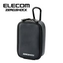 デジカメ ケース ポーチ Sサイズ 撥水 加工 耐衝撃 ZEROSHOCK アウトドア キャンプ スポーツ ブラック 黒