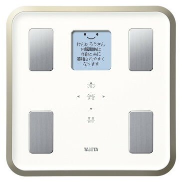 タニタ 体重計 TANITA BC-810-WH ホワイト 体組成計 体脂肪計 ダイエット 健康 BMI 内臓脂肪レベル 筋肉量 体内年齢 自動認識機能 推定骨量 グラフ表示 簡単操作 立てかけ収納 BC810