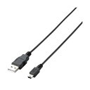 ELECOM EURoHS指令準拠エコUSB2.0ケーブル1mブラック U2C-JM10BK(2)