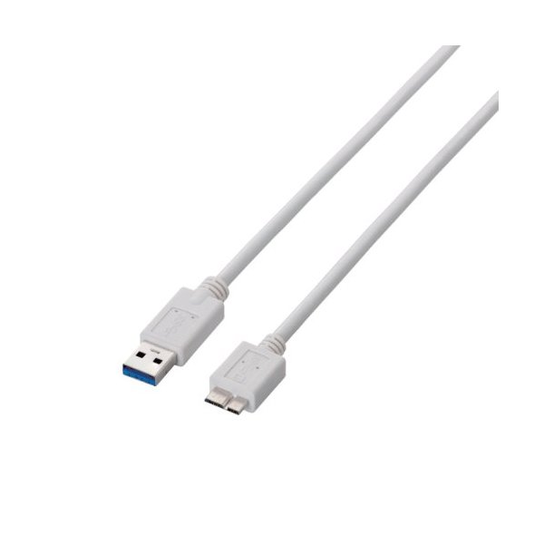 ELECOM USB3-AMB05WH ホワイト [USB3.0ケーブル(A-microB) 0.5m]