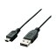 ELECOM U2C-DMB10BK ֥å [ξޤUSB֥(A-miniB) 1m]