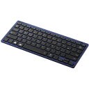 【エントリーでP5倍!20日20:00-27日1:59】 ELECOM TK-FBP102BU [Bluetoothミニキーボード/パンタグラフ式/軽量/マルチ...