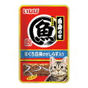 いなばペットフード キャットフード ウェット マルウオ白身のせ パウチ 40g ゼリータイプ 血合い肉 まぐろ白身のせ しらす入り 猫用