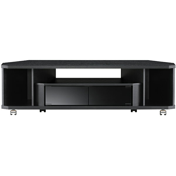 朝日木材加工 NOA-1200AV-BK ブラック [テレビ台（コーナータイプ）]