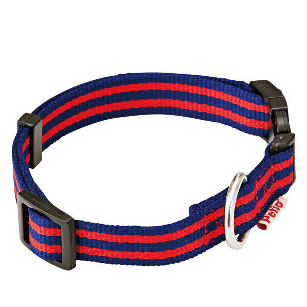 ペティオ メリカジ ストライプカラー Mサイズ ネイビー(4.0)