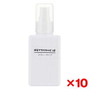 【10個セット】ベストコ ND-4361 スプレーボトル 100ml ホワイト ネトヨン・レ スクエア