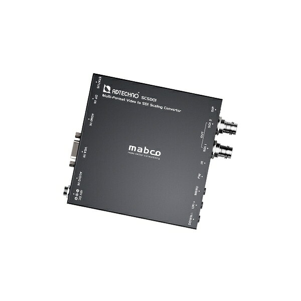 Distributors - ADTECHNO SCSD01 [マルチフォーマット入力対応SDIスケーリングコンバーター]【同梱配送不可】【代引き・後払い決済不可】【沖縄・離島配送不可】