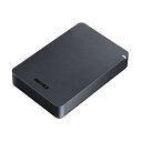 BUFFALO HD-PGF5.0U3-GBKA ubN [ϏՌ|[^uHDD 5TB USB3.1(Gen.1)Ή]