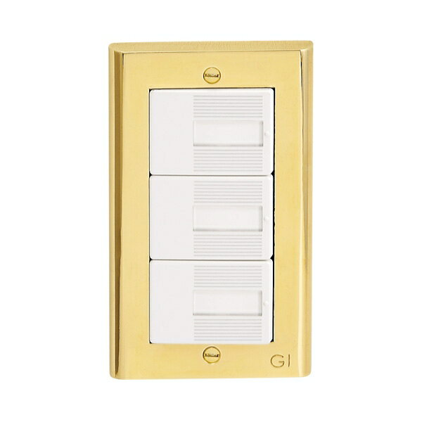 【エントリーでP5倍!20日20:00-27日1:59】 ゴーリキアイランド スイッチプレート PC PVD