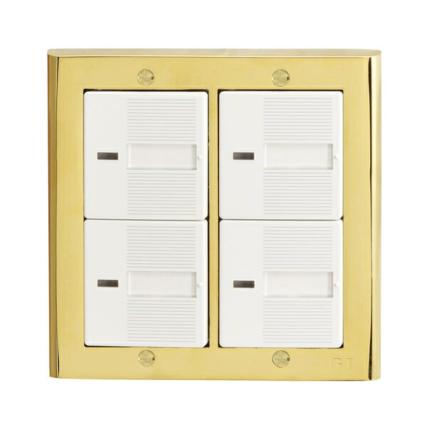 【エントリーでP5倍!20日20:00-27日1:59】 ゴーリキアイランド スイッチプレート PC 02 PVD