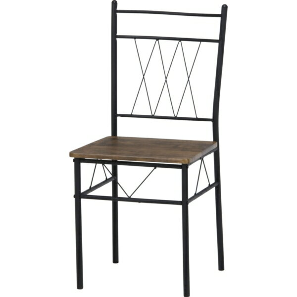 不二貿易 98856 KDダイニング5点セット フルーレ BR TH1090 メーカー直送 新生活 [2]