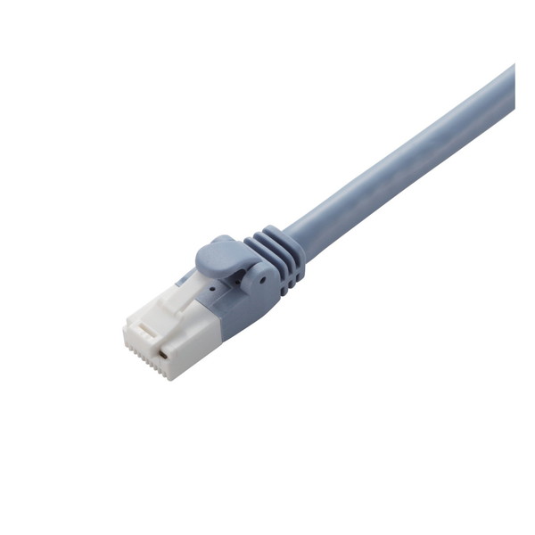 LANケーブル Cat6A ヨリ線 ブルー 簡易パッケージ 10Gbps RoHS指令準拠 オンライン学習 小学生 中学生