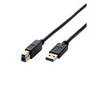 ELECOM DH-AB3N05BK USB3.0P[u A-B^Cv AVp 0.5m ubN