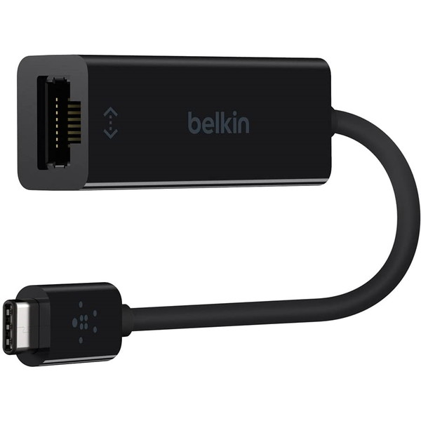 BELKIN F2CU040BTBLK ブラック USB-C to Gigabit Ethernetアダプター