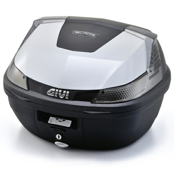 デイトナ D94833 GIVI (ジビ) リアボックス 37L パールホワイト スモークレンズ モノロック B37 BLADEシリーズ B37NTB912D