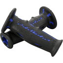 デイトナ D98025 PROGRIP (プログリップ) バイク用 ハンドルグリップ #601 耐震GEL 120mm ブルー/ブラック エンド貫通タイプ