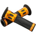 デイトナ D98089 PROGRIP (プログリップ) バイク用 ハンドルグリップ #728 スタンダードラバー 122mm ブラック/ゴールド エンド貫通タ...