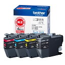 Brother LC3111-4PK 4色パック [純正インクカートリッジ] ブラザー