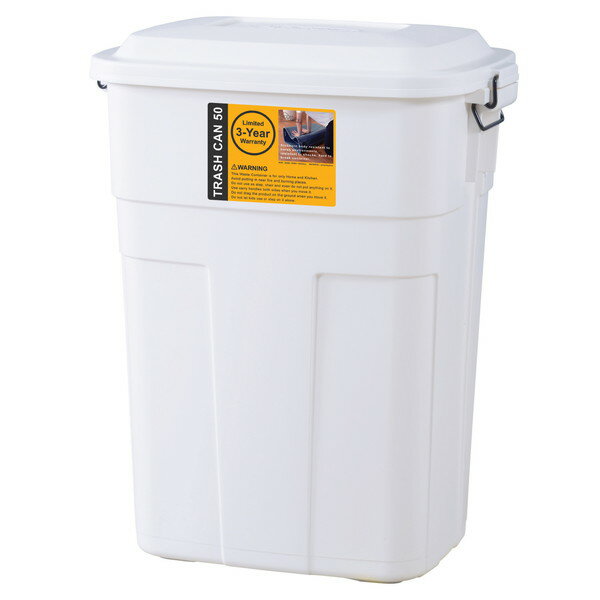 東谷 LFS-936WH ホワイト [トラッシュカン 50L] メーカー直送 新生活
